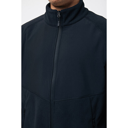 Iqoniq Talung Mikrofleece Jacke Aus Recyceltem Polyester , schwarz, 100% recyceltes Polyester, 5XL, 82,50cm x 3,50cm (Länge x Höhe), Bild 12