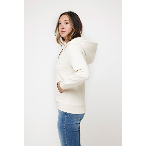 Iqoniq Abisko Zip-Kapuzenpullover Aus Recycelter Baumwolle , natural raw, 50% recycelte und 50% biologische Baumwolle, 5XL, 83,00cm x 1,00cm (Länge x Höhe), Bild 9