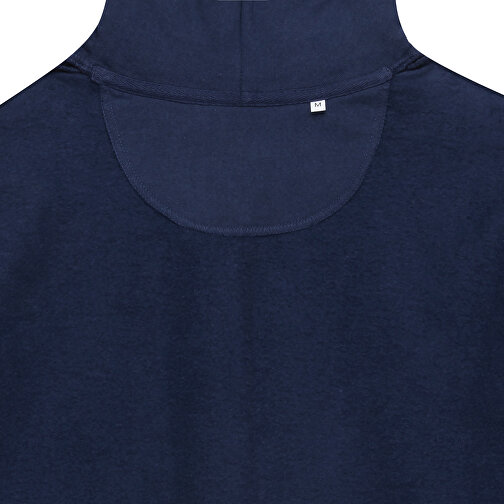 Iqoniq Abisko Zip-Kapuzenpullover Aus Recycelter Baumwolle , navy blau, 50% recycelte und 50% biologische Baumwolle, XS, 64,00cm x 1,00cm (Länge x Höhe), Bild 3