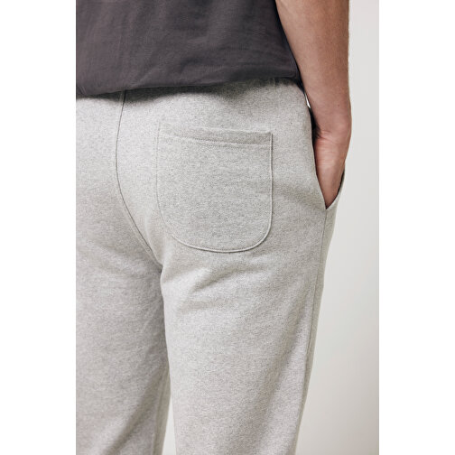 Iqoniq Cooper Jogger Aus Recycelter Baumwolle , heather grey, 50% recycelte und 50% biologische Baumwolle, L, 108,00cm x 1,00cm (Länge x Höhe), Bild 10