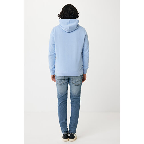 Iqoniq Rila Lightweight Hoodie Aus Recycelter Baumwolle , sky blue, 30% recycelte und 70% biologische Baumwolle, XL, 76,00cm x 1,00cm (Länge x Höhe), Bild 5