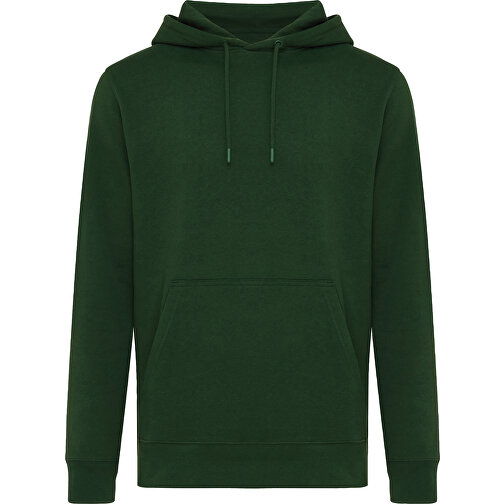 Iqoniq Rila Lightweight Hoodie Aus Recycelter Baumwolle , forest green, 30% recycelte und 70% biologische Baumwolle, XXXL, 80,00cm x 1,00cm (Länge x Höhe), Bild 1