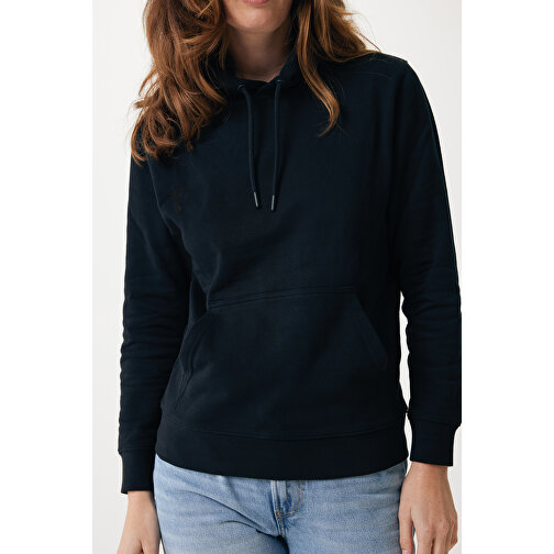 Iqoniq Rila Lightweight Hoodie Aus Recycelter Baumwolle , schwarz, 30% recycelte und 70% biologische Baumwolle, XXXL, 80,00cm x 1,00cm (Länge x Höhe), Bild 13