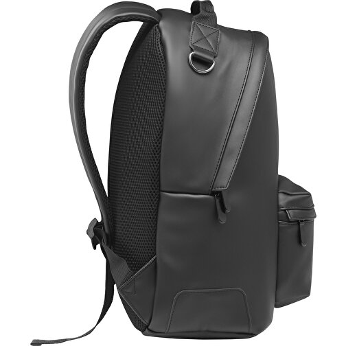 Bai Backpack , schwarz, PU, 28,00cm x 40,00cm x 15,00cm (Länge x Höhe x Breite), Bild 5