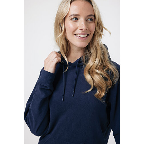 Iqoniq Trivor Mikrofleece-Kapuzenjacke Aus Recyc. Polyester , navy blau, 100% recyceltes Polyester, S, 68,00cm x 2,50cm (Länge x Höhe), Bild 10