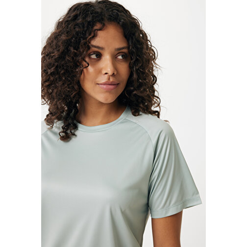 Iqoniq Tikal Sport Quick-Dry T-Shirt Aus Rec. Polyester , Iceberg green, 100% recyceltes Polyester, XXXL, 80,00cm x 0,50cm (Länge x Höhe), Bild 11