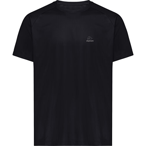 Iqoniq Tikal Sport Quick-Dry T-Shirt Aus Rec. Polyester , schwarz, 100% recyceltes Polyester, XS, 64,00cm x 0,50cm (Länge x Höhe), Bild 3