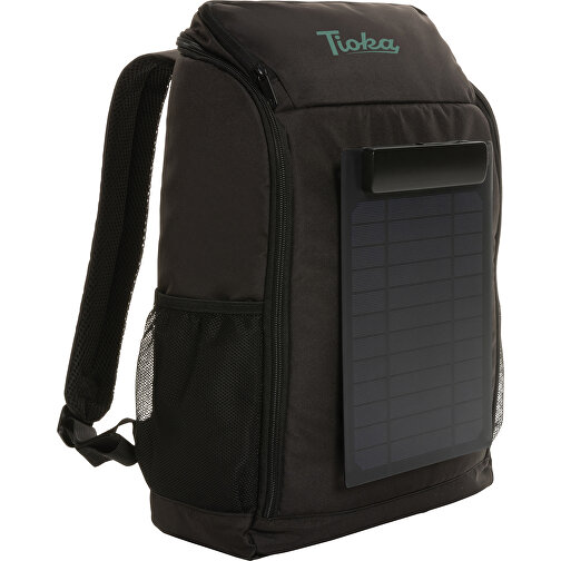 Mochila Pedro AWARET RPET Deluxe con panel solar de 5W, Imagen 8