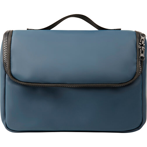 VINGA Baltimore Reise-Kosmetiktasche , navy blau, PU, 26,00cm x 17,00cm (Länge x Höhe), Bild 2