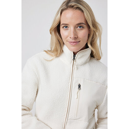 Iqoniq Diran Fleecejacke Aus Recyceltem Polyesterflor, Neutral , neutral, 100% recyceltes Polyester, XXXL, 81,00cm x 3,00cm (Länge x Höhe), Bild 12