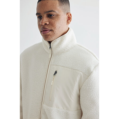 Iqoniq Diran Fleecejacke Aus Recyceltem Polyesterflor, Neutral , neutral, 100% recyceltes Polyester, XXL, 79,00cm x 3,00cm (Länge x Höhe), Bild 15