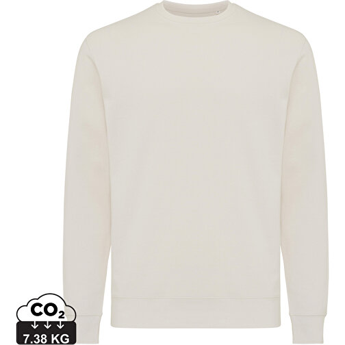 Iqoniq Etosha Lightweight Sweater Aus Recycelter Baumwolle, Ivory White , ivory white, 30% recycelte und 70% biologische Baumwolle, XXXL, , Bild 1