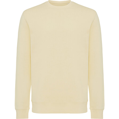 Iqoniq Etosha Lightweight Sweater Aus Recycelter Baumwolle, Cream Yellow , cream yellow, 30% recycelte und 70% biologische Baumwolle, XS, , Bild 2