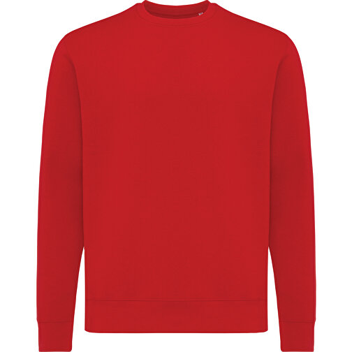 Iqoniq Etosha Lightweight Sweater Aus Recycelter Baumwolle, Rot , rot, 30% recycelte und 70% biologische Baumwolle, XXL, , Bild 2