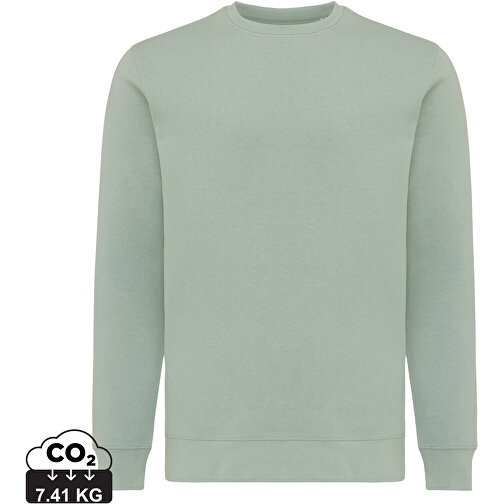 Iqoniq Etosha Lightweight Sweater Aus Recycelter Baumwolle, Iceberg Green , Iceberg green, 30% recycelte und 70% biologische Baumwolle, XS, , Bild 1