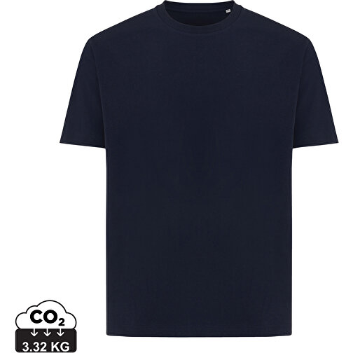 Iqoniq Teide T-Shirt Aus Recycelter Baumwolle, Navy Blau , navy blau, 50% recycelte und 50% biologische Baumwolle, M, , Bild 1