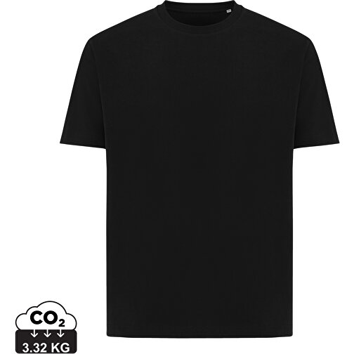 Iqoniq Teide T-Shirt Aus Recycelter Baumwolle, Schwarz , schwarz, 50% recycelte und 50% biologische Baumwolle, XXXL, , Bild 1