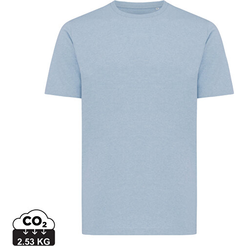 Iqoniq Sierra Lightweight T-Shirt Aus Recycelter Baumwolle, Light Heather Blue , light heather blue, 30% recycelte und 70% biologische Baumwolle, XS, , Bild 1