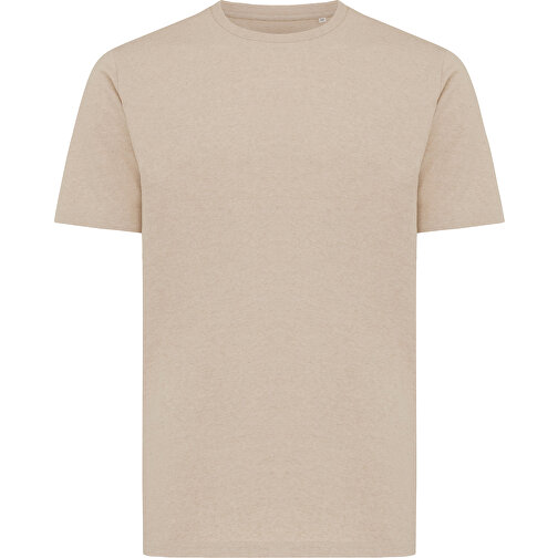 Iqoniq Sierra Lightweight T-Shirt Aus Recycelter Baumwolle, Light Heather Brown , light heather brown, 30% recycelte und 70% biologische Baumwolle, XXXL, , Bild 2