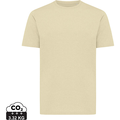 Iqoniq Sierra Lightweight T-Shirt Aus Recycelter Baumwolle, Cream Yellow , cream yellow, 30% recycelte und 70% biologische Baumwolle, XL, , Bild 1