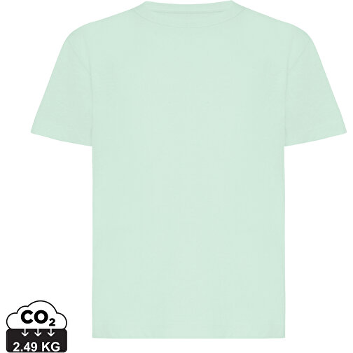 Iqoniq Koli Kids T-Shirt Aus Recycelter Baumwolle, Crushed Mint , crushed mint, 30% recycelte und 70% biologische Baumwolle, 13-14, , Bild 1