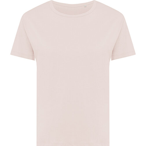 T-shirt da donna Iqoniq Yala in cotone riciclato, rosa nuvola, Immagine 2