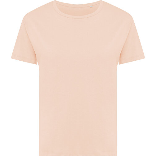 Iqoniq Yala Damen T-Shirt Aus Recycelter Baumwolle, Peach Nectar , peach nectar, 30% recycelte und 70% biologische Baumwolle, XL, , Bild 2