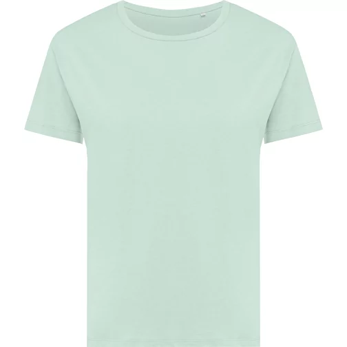 Iqoniq Yala T-shirt femme en coton recyclé, crushed mint, Image 2
