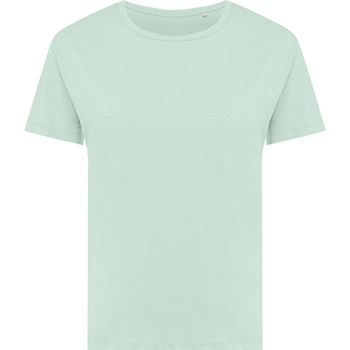 Iqoniq Yala dame-T-shirt lavet af genanvendt bomuld, crushed mint, Billede 2