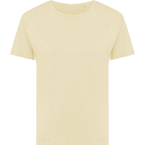 Iqoniq Yala Damen T-Shirt Aus Recycelter Baumwolle, Cream Yellow , cream yellow, 30% recycelte und 70% biologische Baumwolle, M, , Bild 2