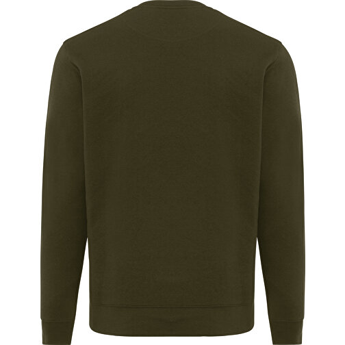 Iqoniq Etosha Lightweight Sweater tillverkad av återvunnen bomull, khaki, Bild 3