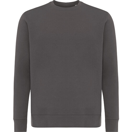 Iqoniq Etosha Lightweight Sweater Aus Recycelter Baumwolle, Anthrazit , anthrazit, 30% recycelte und 70% biologische Baumwolle, XL, , Bild 2