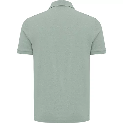 Polo piqué Iqoniq Yosemite en coton recyclé, Iceberg green, Image 3