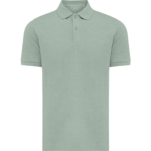 Iqoniq Yosemite Piqué-Poloshirt Aus Recycelter Baumwolle, Iceberg Green , Iceberg green, 50% recycelte und 50% biologische Baumwolle, XL, , Bild 2