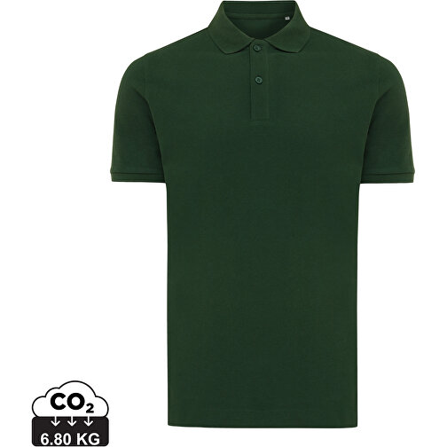 Iqoniq Yosemite Piqué-Poloshirt Aus Recycelter Baumwolle, Forest Green , forest green, 50% recycelte und 50% biologische Baumwolle, XXL, , Bild 1