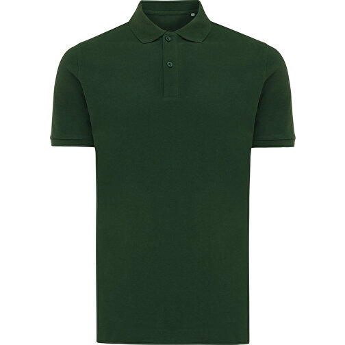 Iqoniq Yosemite Piqué-Poloshirt Aus Recycelter Baumwolle, Forest Green , forest green, 50% recycelte und 50% biologische Baumwolle, 4XL, , Bild 2