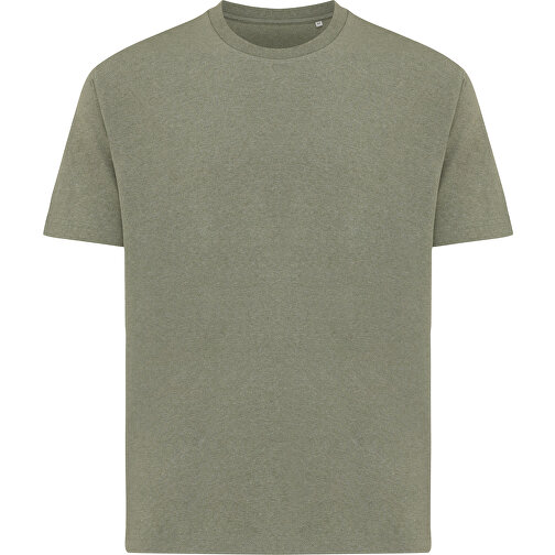 Iqoniq Teide T-Shirt Aus Recycelter Baumwolle, Heather Green , heather green, 50% recycelte und 50% biologische Baumwolle, XXXL, , Bild 2