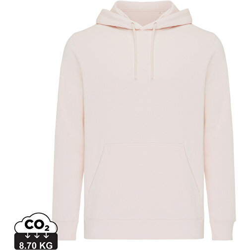 Iqoniq Rila Lightweight Hoodie Aus Recycelter Baumwolle, Cloud Pink , cloud pink, 30% recycelte und 70% biologische Baumwolle, XXXL, , Bild 1