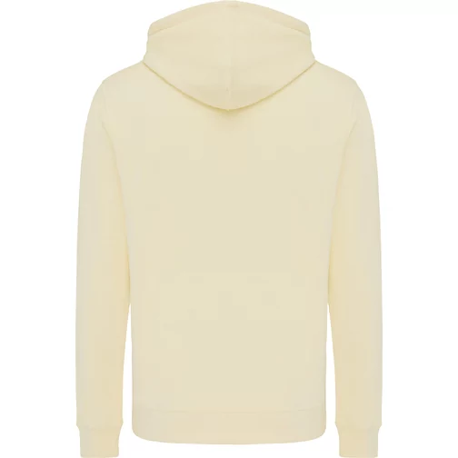 Sweat à capuche Iqoniq Rila Lightweight en coton recyclé, cream yellow, Image 3