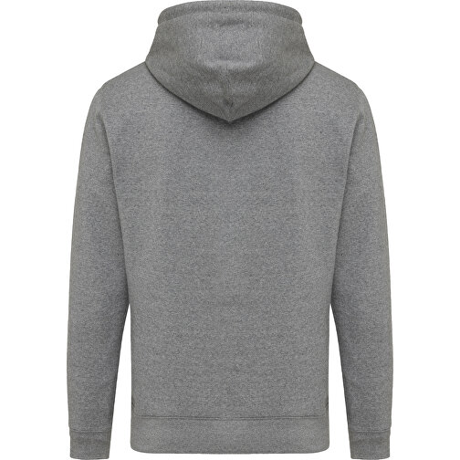 Iqoniq Rila Lightweight Hoodie Aus Recycelter Baumwolle, Ungefärbte Helles Anthrazit , ungefärbte helles Anthrazit, 30% recycelte und 70% biologische Baumwolle, XL, , Bild 3