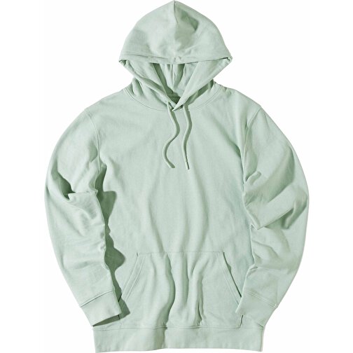 Iqoniq Rila Lightweight Hoodie Aus Recycelter Baumwolle, Iceberg Green , Iceberg green, 30% recycelte und 70% biologische Baumwolle, XXXL, , Bild 4