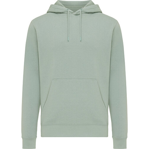 Iqoniq Rila Lightweight Hoodie Aus Recycelter Baumwolle, Iceberg Green , Iceberg green, 30% recycelte und 70% biologische Baumwolle, S, , Bild 2