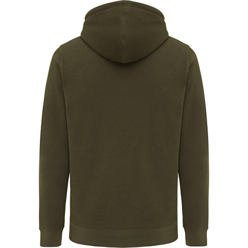 Iqoniq Rila Lightweight Hoodie Aus Recycelter Baumwolle, Khaki , khaki, 30% recycelte und 70% biologische Baumwolle, M, , Bild 3