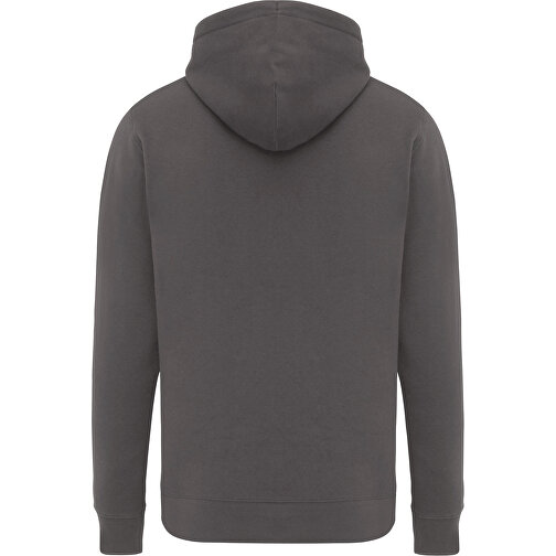 Iqoniq Rila Lightweight Hoodie Aus Recycelter Baumwolle, Anthrazit , anthrazit, 30% recycelte und 70% biologische Baumwolle, M, , Bild 3