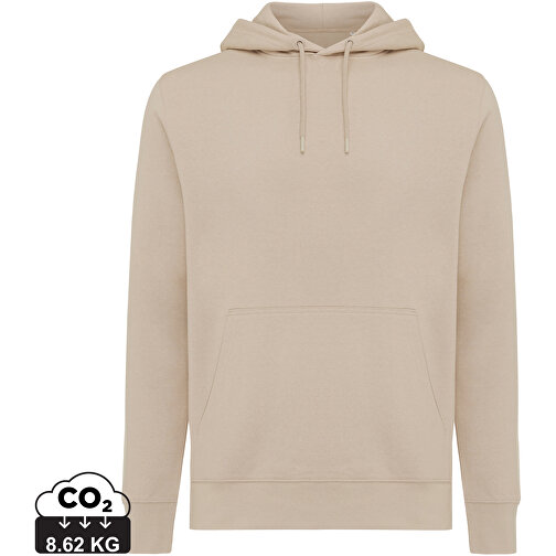 Iqoniq Rila Lightweight Hoodie Aus Recycelter Baumwolle, Desert , desert, 30% recycelte und 70% biologische Baumwolle, XXL, , Bild 1