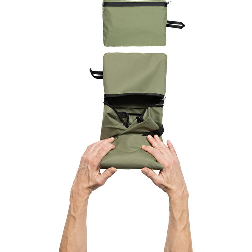 Bolsa de deporte plegable Dillon AWARET RPET, verde, Imagen 5