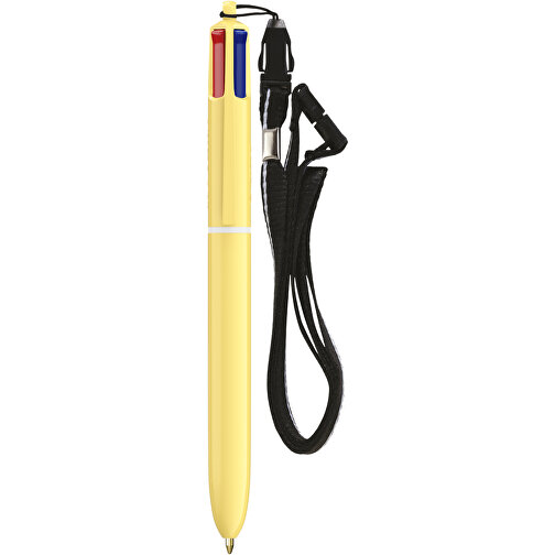 BIC® 4 Colours® Pastel + screentryck på nyckelband, Bild 1