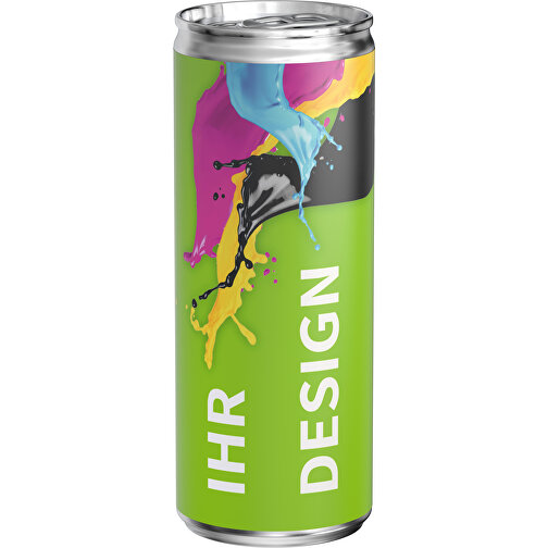 Energy Drink Wassermelone, Eco Label , Aluminium, Papier, 5,30cm x 13,50cm x 5,30cm (Länge x Höhe x Breite), Bild 3