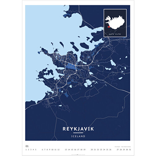 Map Art , Papier, 49,00cm x 68,00cm (Länge x Breite), Bild 2