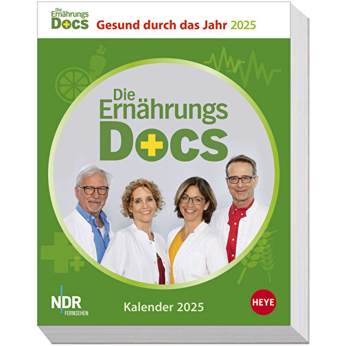 Die Ernährungs-Docs - Gesund Durch Das Jahr Tagesabreißkalender , Papier, 12,50cm x 16,00cm (Länge x Breite), Bild 1